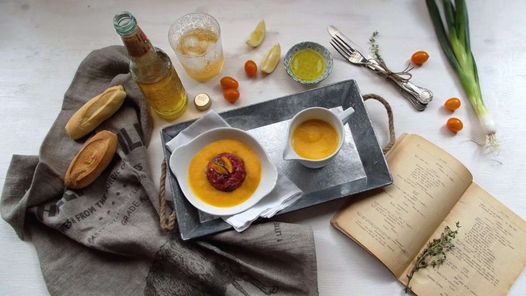 tartare di tonno e pomodorini gialli